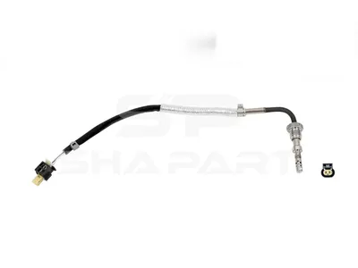 4.69755 Exhaust gas temperature sensor, M14 x 1,5, SW: 17, L: 325 mm, L: 235 mm, α: 90 °, 2 poles