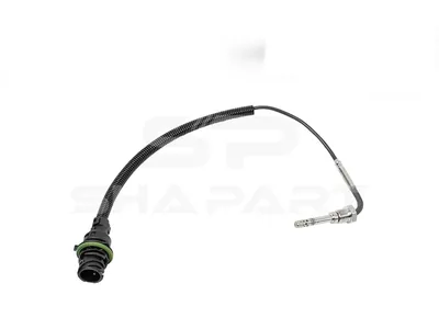 4.69780 Exhaust gas temperature sensor, M14 x 1,5, SW: 17, L: 540 mm, L: 360 mm, α: 90 °, 2 poles