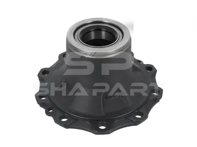 4.70250 Wheel hub, with bearing, d1: 140 mm, d2: 140 mm, D: 377.5 mm, 10 bores, b: 22 mm, H: 171.5 mm