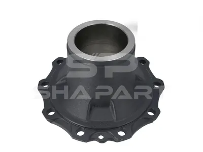 4.70251 Wheel hub, without bearings, d1: 140 mm, d2: 140 mm, D: 377.5 mm, 10 bores, b: 22 mm, H: 171.5 mm