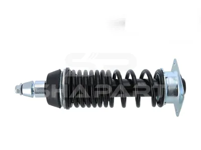 4.70900 Cabin shock absorber, D: 43 mm, b: 44 mm, M12 x 1,5, Lmin: 205 mm, Lmax: 291 mm