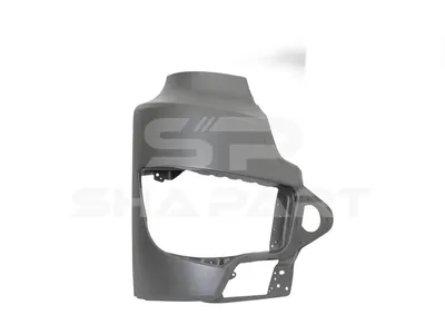 4.72877 Bumper corner, right, grey