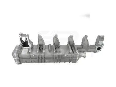 4.73001 Radiator, exhaust gas recirculation, L: 593 mm, W: 153 mm, T: 146 mm
