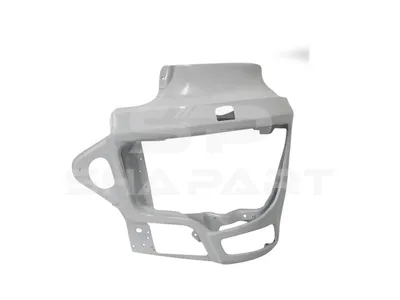 4.74210 Bumper corner, left, white primed