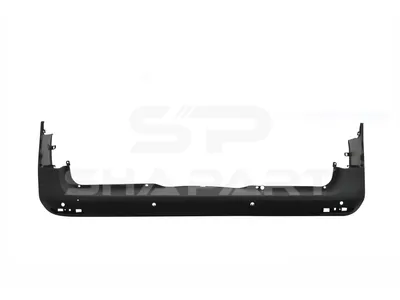 4.74230 Bumper, rear, grey