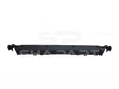 4.74238 Bumper, rear, dark grey
