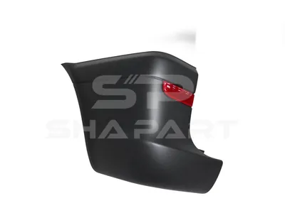 4.74252 Bumper, left, dark grey