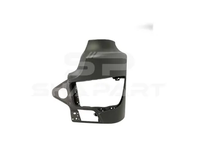4.74262 Bumper corner, left, grey