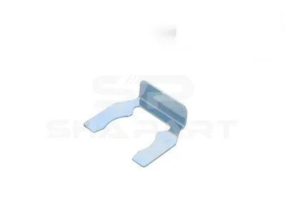 4.74501 Clip, d: 19.8 mm, L: 27.3 mm, W: 32.1 mm, S: 0.8 mm, H: 9.9 mm