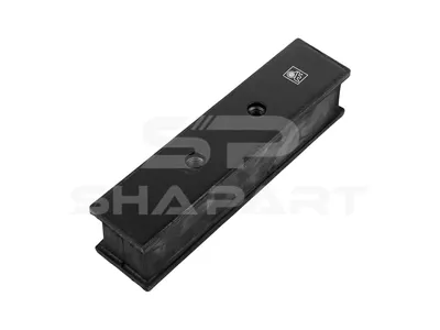 4.80038 Rubber mounting, L: 170 mm, W: 40 mm