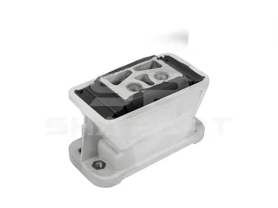 4.80044 Engine mounting, M12 x 1,5, M16 x 1,5, L: 220 mm, W: 107 mm, H: 131 mm