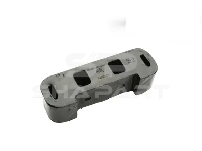 4.80164 Rubber mounting, L: 158 mm, W: 42 mm, H: 50 mm