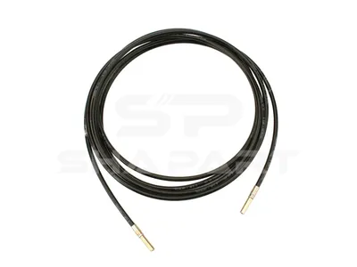 4.80365 Hose line, cabin tilt, D: 5.9 mm, D: 6 mm, L: 4000 mm, L1: 6775 mm, 287 bar