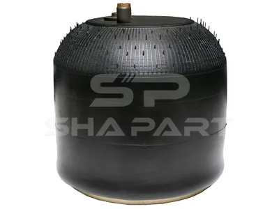 4.80483 Air spring, with steel piston, D1: 180 mm, D2: 263.5 mm, Dmax: 352 mm, M16 x 1,5, M24 x 1,5, Lmax: 615 mm
