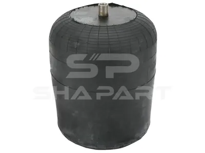 4.80859 Air spring, without piston, d: 130.8 mm, D1: 155 mm, D2: 260 mm, M16 x 1,5, M24 x 1,5