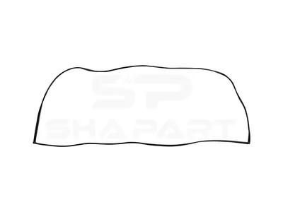 4.80900 Sealing frame, windshield