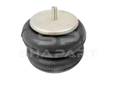 4.81071 Air spring, D: 160 mm, D: 220 mm, Dmax: 248 mm, Lb: 89 mm, 1/4" x 18 NPTF, 3/4" x 16 UNF, LTh1: 35 mm, 3/8" x 16 UNC, Lmin: 80 mm, Lmax: 266 mm