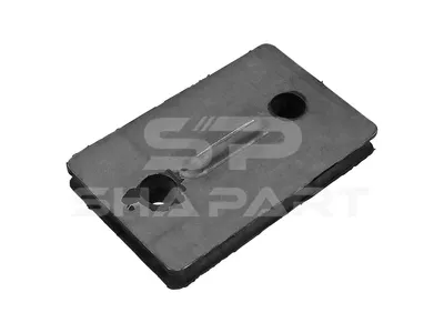 4.81166 Rubber buffer, L: 110.5 mm, W: 84.5 mm, H: 13 mm