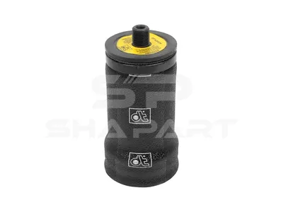 4.81379 Air spring, with aluminium piston, D: 73 mm, M18 x 1,5, M12 x 1,75, Lmax: 231 mm