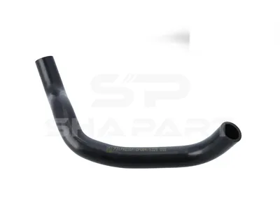 4.82000 Breather pipe, d: 24.5 mm, L1: 260 mm, L2: 200 mm, S: 4 mm