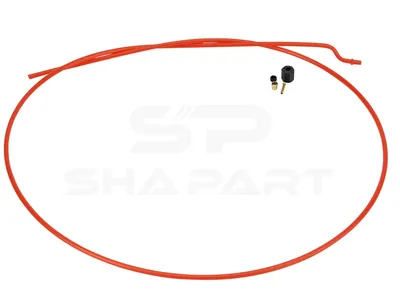 4.90118 Molded nylon hose, kit - red, L: 1080 mm
