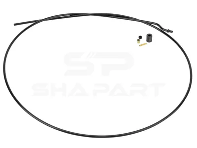 4.90119 Molded nylon hose, kit - black, L: 1080 mm