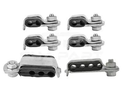 4.90250 Clamps kit, injection lines
