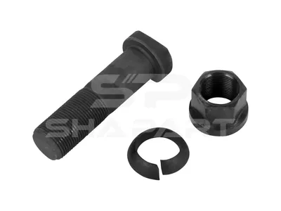 4.90341 Wheel bolt, complete, M22 x 1,5, Lu: 80 mm, SW: 27, L: 90.5 mm, 10.9