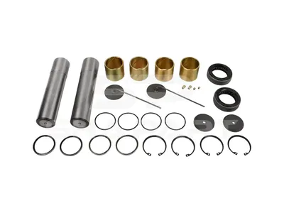 4.90577 King pin kit, double kit, D1: 51 mm, D2: 50 mm, L: 222.8 mm