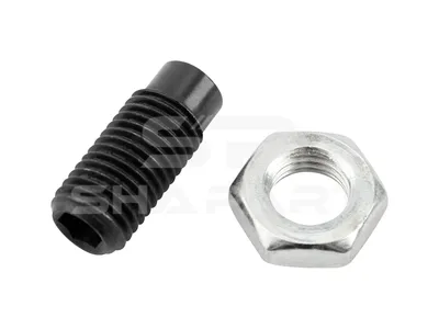 4.90625 Screw with nut, M12, LTh: 22 mm, L: 28 mm