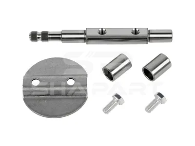 4.90761 Throttle kit, stainless steel, D: 75 mm, L: 159 mm