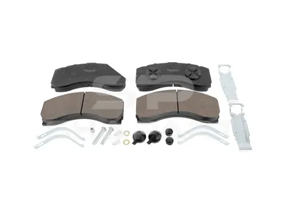 4.90936 Disc brake pad kit, W: 245 mm, S: 35 mm, H: 114 mm