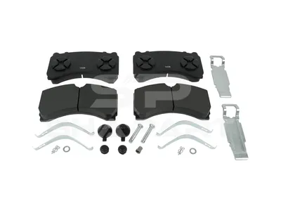 4.90937 Disc brake pad kit, W: 208 mm, S: 35 mm, H: 114 mm