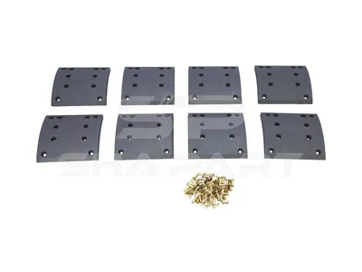4.91130 Drum brake lining kit, axle kit - oversize, W: 180 mm, S: 18.3 mm