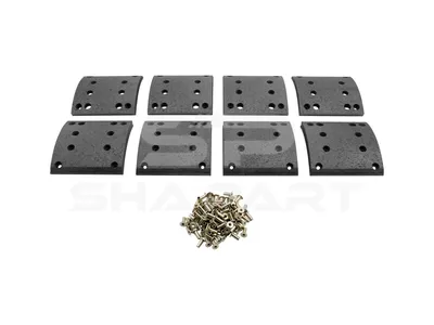 4.91131 Drum brake lining kit, axle kit, W: 180 mm, S: 17 mm