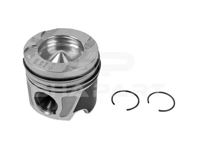 4.91272 Piston, complete with rings, D: 83 mm, L: 75.5 mm