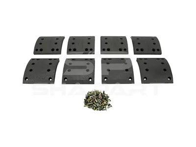 4.91453 Drum brake lining kit, axle kit - oversize, W: 160 mm, S: 18.8 mm