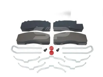 4.92243 Disc brake pad kit, W: 220.5 mm, S: 30 mm, H: 99.3 mm