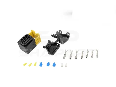 4.96018 Repair kit, plug, α: 180 °, 7 poles