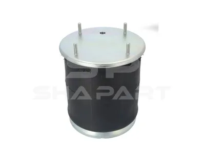 5.10220 Air spring, with steel piston, D: 286 mm, Dmax: 320 mm, M12, M22 x 1,5, L: 420 mm