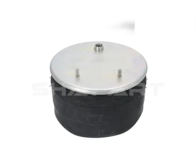 5.10282 Air spring, with steel piston, d: 230 mm, D: 273.5 mm, Dmax: 315 mm, M16, M22 x 1,5, M10, L: 245 mm