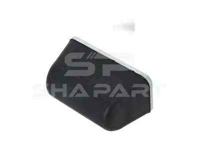 5.10417 Buffer stop, suspension, front, Lb: 80 mm, M10 x 1,5, L: 119 mm, W: 59 mm, H: 64.5 mm