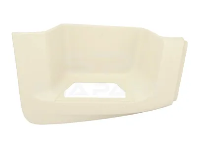 5.16045 Step well case, right, white