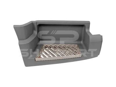 5.16154 Step well case, right, with step