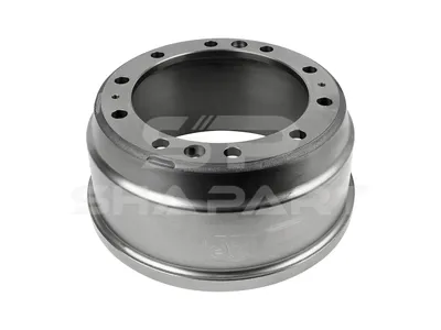 5.21200 Brake drum, D: 420 mm, 10 bores, b: 24 mm, P: 335 mm, d: 285 mm, H: 228 mm, B: 166 mm