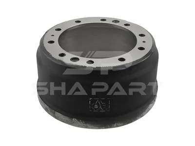 5.21201 Brake drum, D: 420 mm, 10 bores, b: 24 mm, P: 335 mm, d: 285 mm, H: 239 mm, B: 187 mm