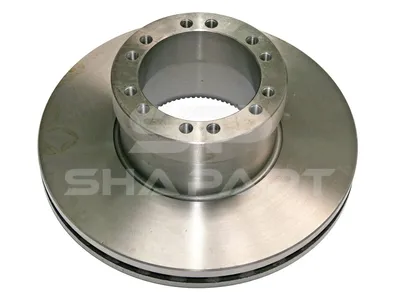 5.21223 Brake disc, D: 330 mm, 12 bores, P: 138 mm, M12 x 1,75, H: 123 mm, S: 34 mm, s: 28 mm