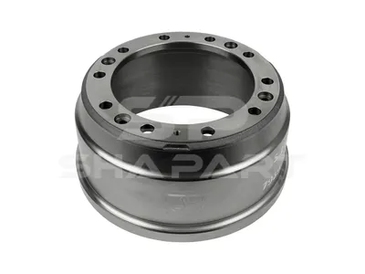 5.21286 Brake drum, D: 420 mm, 10 bores, b: 24 mm, P: 335 mm, d: 285 mm, H: 232 mm, B: 166 mm