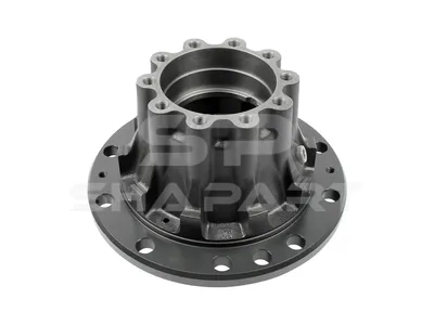 5.30171 Wheel hub, without bearings, d1: 145 mm, d2: 150 mm, D: 380 mm, 10 bores, b: 25 mm, H: 253 mm