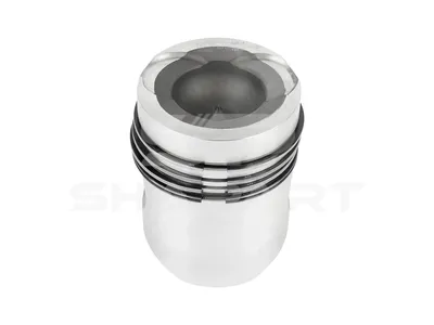 5.40203 Piston, complete with rings, D: 130 mm, L: 169.5 mm